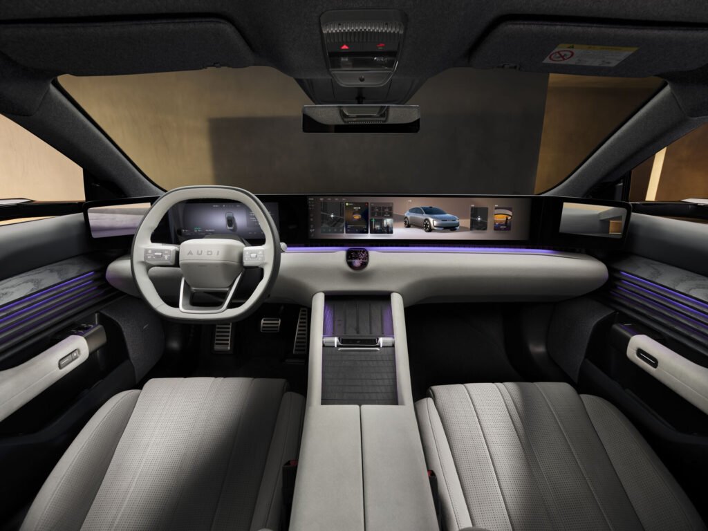 Audi E5 Sportback interior 