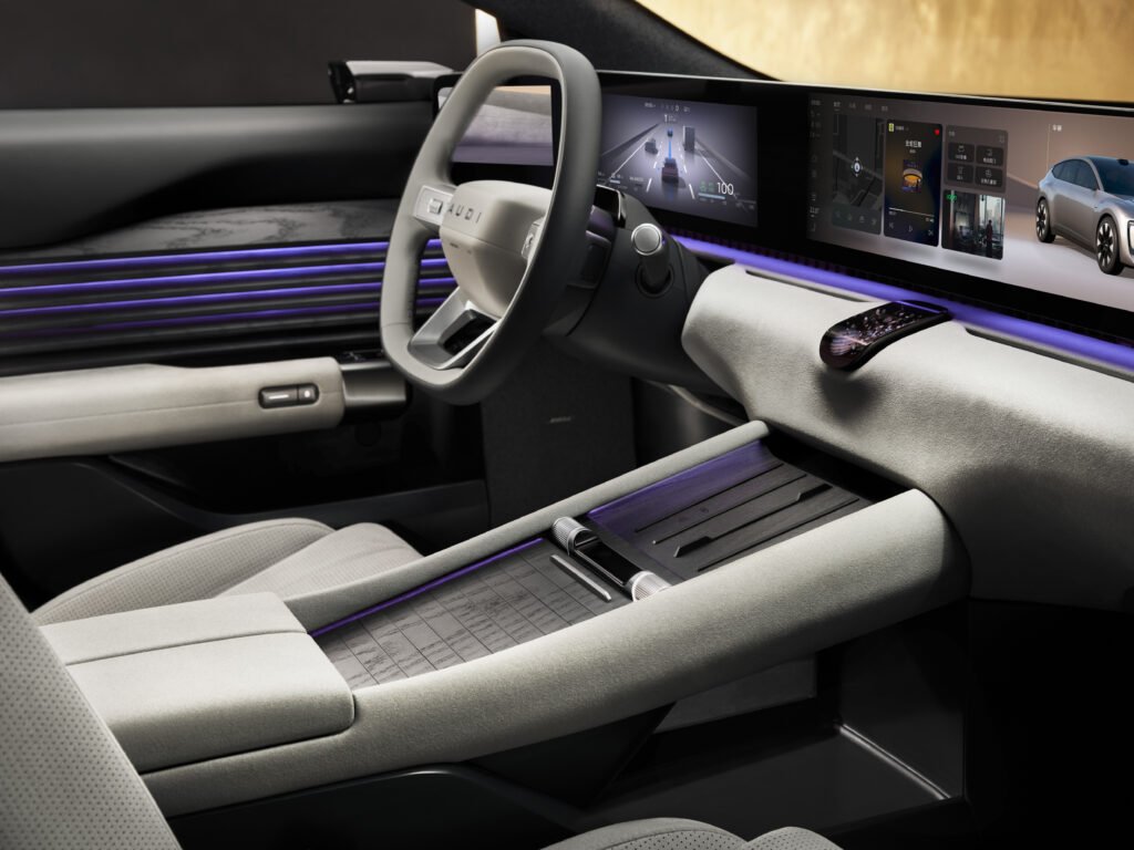 AUDI E5 Sportback Interior photo, cockpit