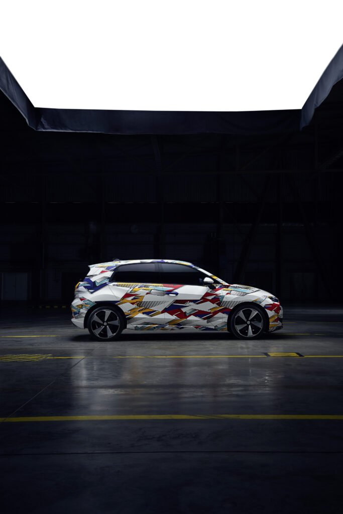 2026 Volkswagen ID. Polo camouflaged