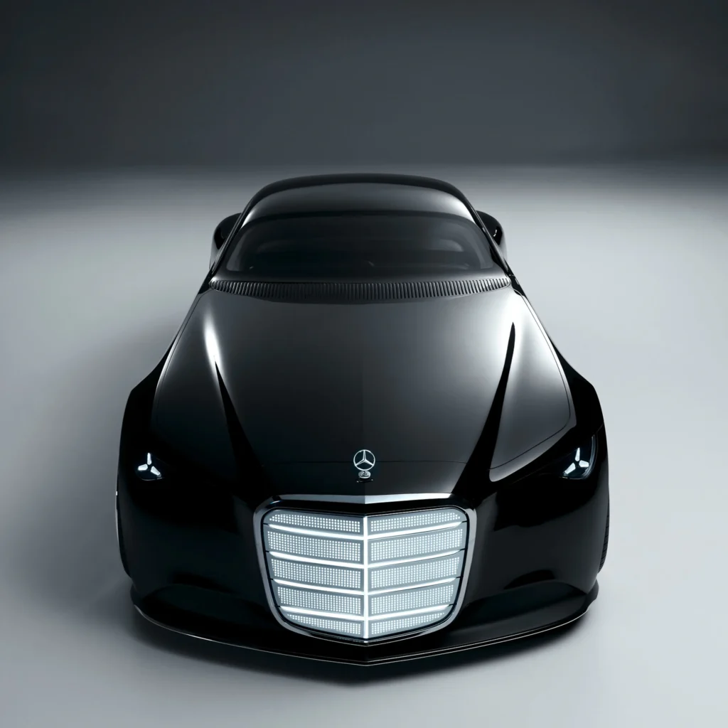 Mercedes Vision Iconic Grille Concept Front