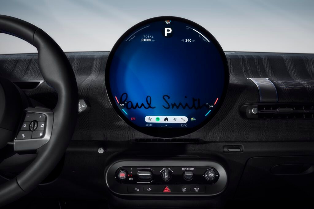 2026 MINI Cooper Paul Smith Edition interiors